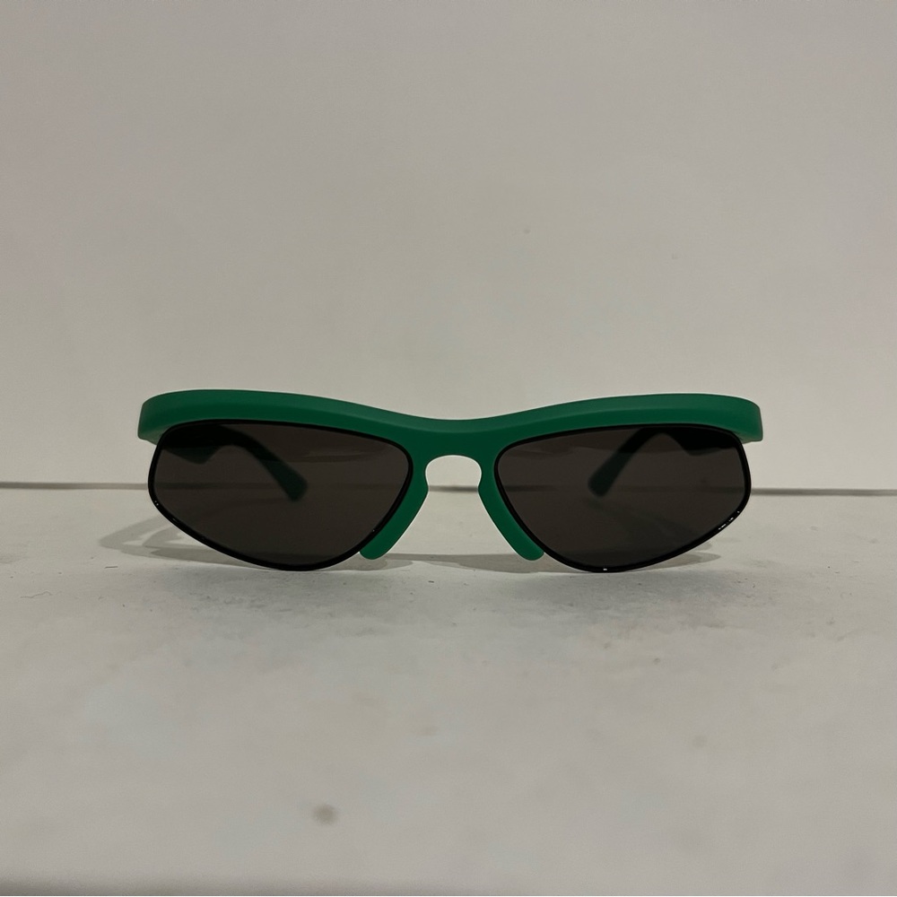 Bottega Veneta Semi Rimless Sport Sunglasses